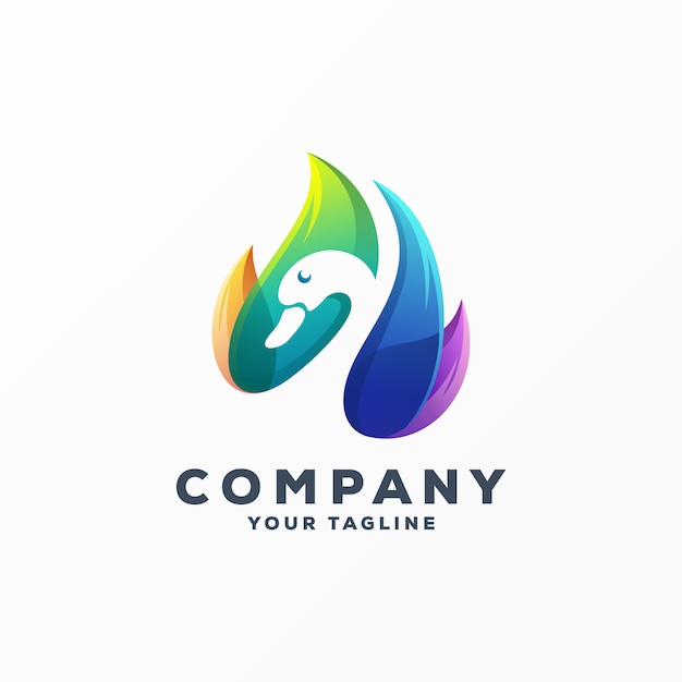 Download Free Awesome Goose Logo Design Vector Premium Vector Use our free logo maker to create a logo and build your brand. Put your logo on business cards, promotional products, or your website for brand visibility.
