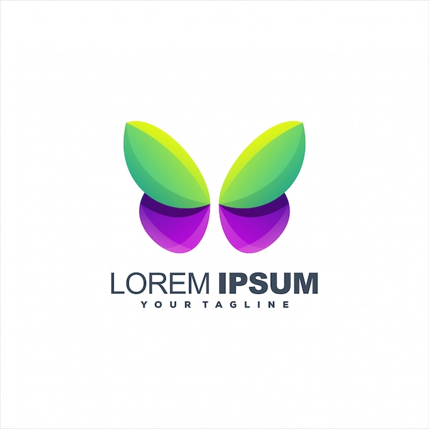 Download Free Awesome Gradient Butterfly Logo Design Premium Vector Use our free logo maker to create a logo and build your brand. Put your logo on business cards, promotional products, or your website for brand visibility.