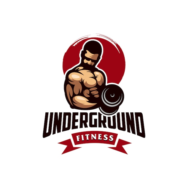 Download Free Awesome Gym Muscle Logo Design Vector Premium Vector Use our free logo maker to create a logo and build your brand. Put your logo on business cards, promotional products, or your website for brand visibility.