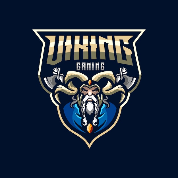Download Free Awesome Viking Esports Logo Illustration Premium Vector Use our free logo maker to create a logo and build your brand. Put your logo on business cards, promotional products, or your website for brand visibility.