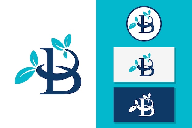 Premium Vector | B Leaf Letter Logo Icon Design Vector