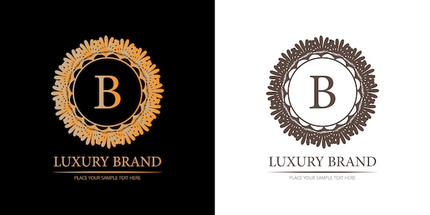 Premium Vector | B Luxury Brand Logo