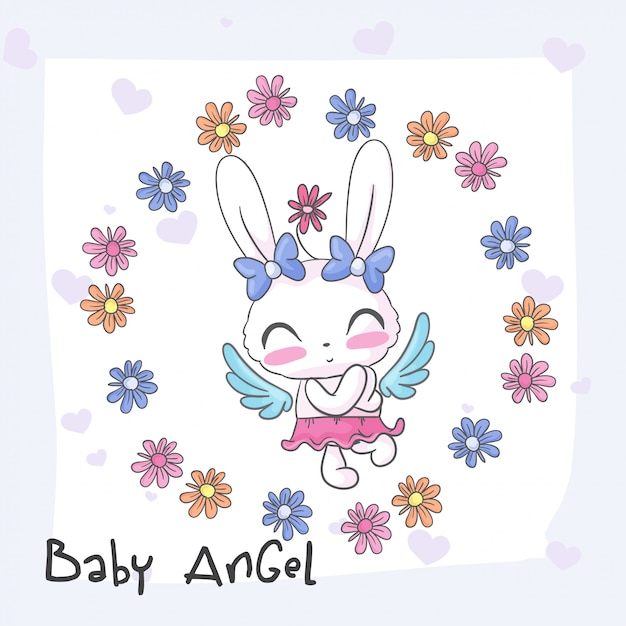 Free Free Angel Bunny Svg 506 SVG PNG EPS DXF File