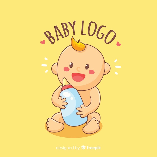 Baby logo Vector | Free Download