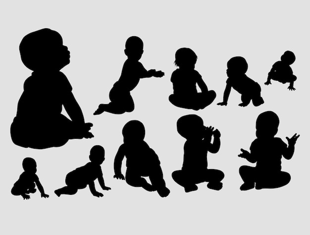 Free Free 170 Baby Svg Silhouette SVG PNG EPS DXF File