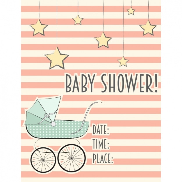 Baby shower background design