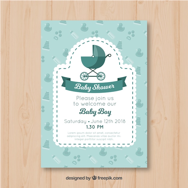 baby shower freepik