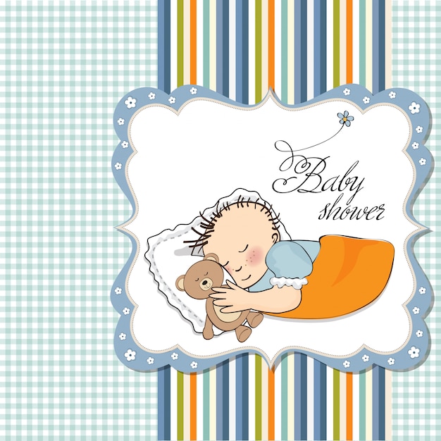 Download Premium Vector | Baby shower card