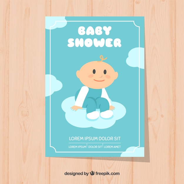 cute boy baby shower