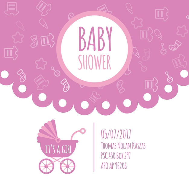 invitation for newborn baby celebration