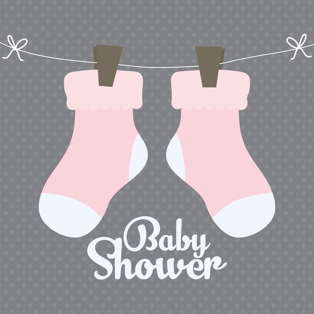 baby shower socks