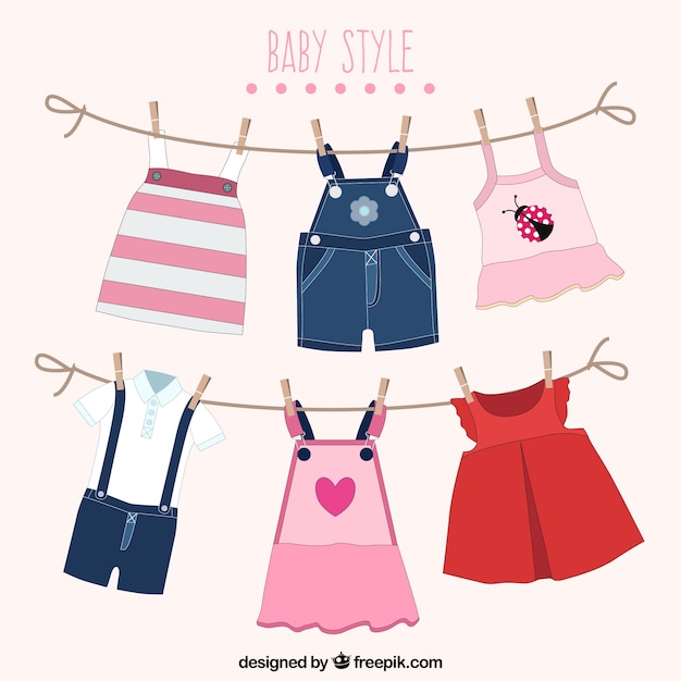 Baby Clothes Vectors, Photos and PSD files | Free Download