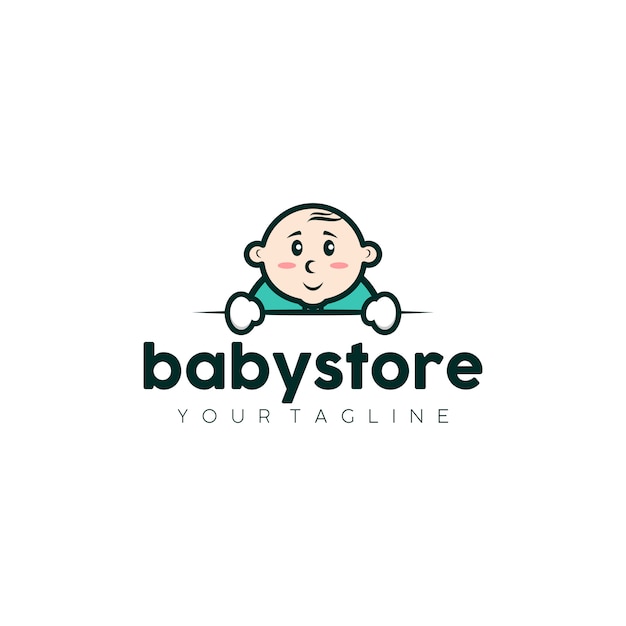 Premium Vector | Babystore logo