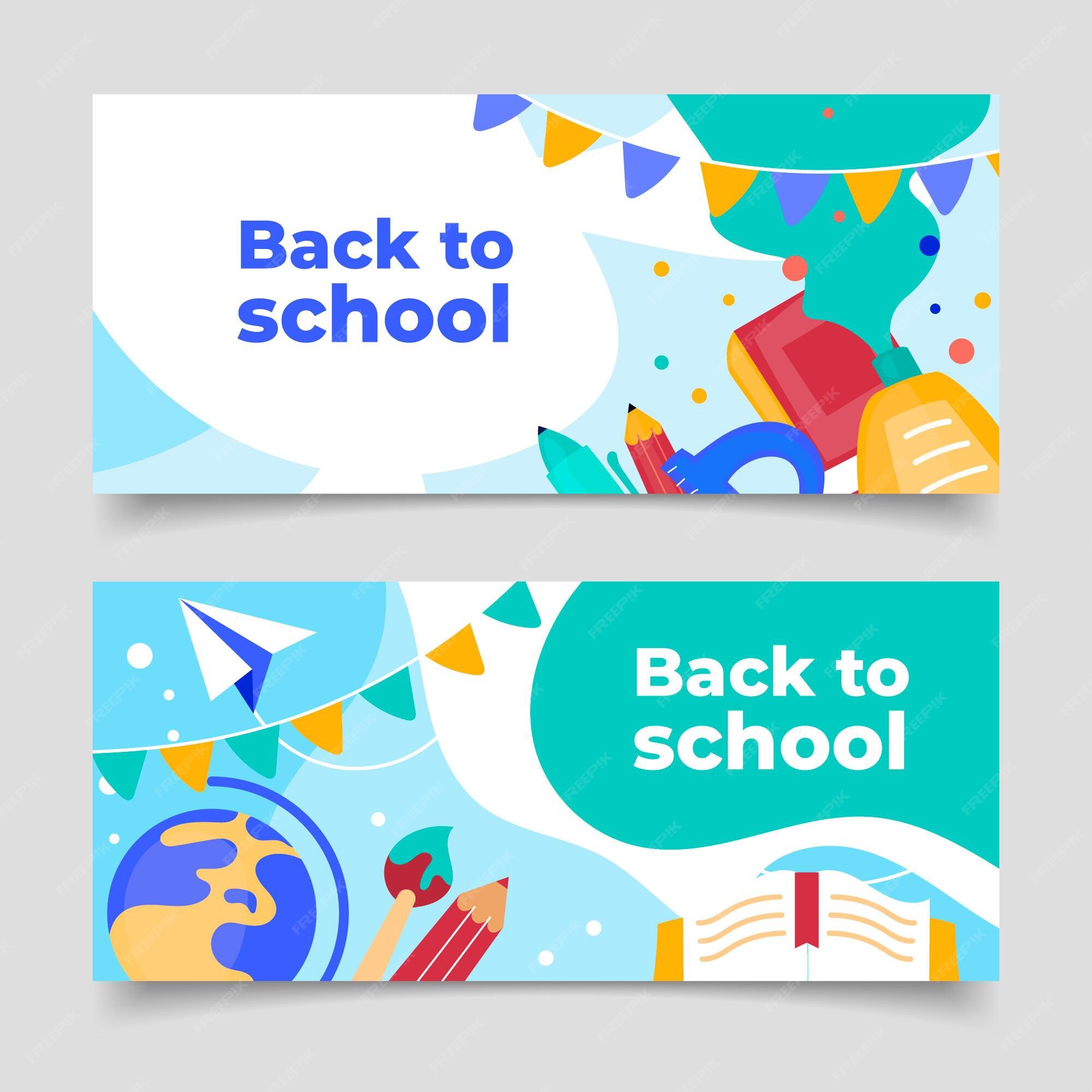 free-vector-back-to-school-banners