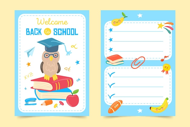 free-vector-back-to-school-card-template