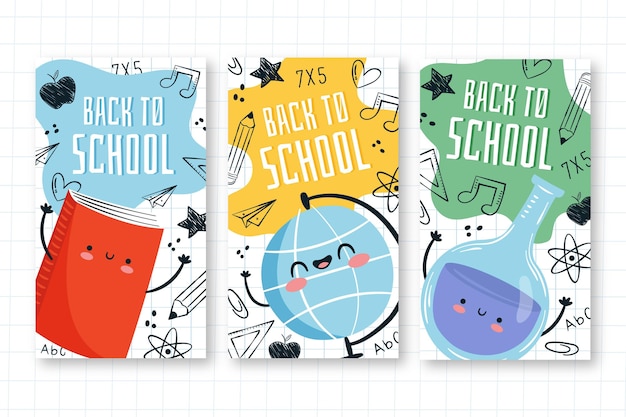 Download Free Back To School Instagram Stories Draw Free Vector Use our free logo maker to create a logo and build your brand. Put your logo on business cards, promotional products, or your website for brand visibility.