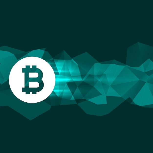 Premium Vector | Background for bitcoin currency symbol