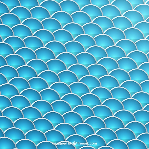 Free Vector | Background of blue geometric shapes