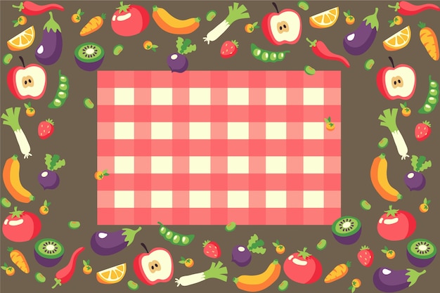 Background design foodstuff | Free Vector