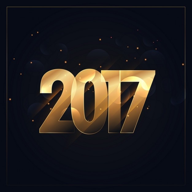 background for new year 2017 celebration