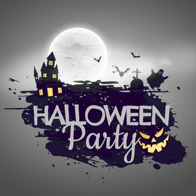 Halloween Theme Party Background