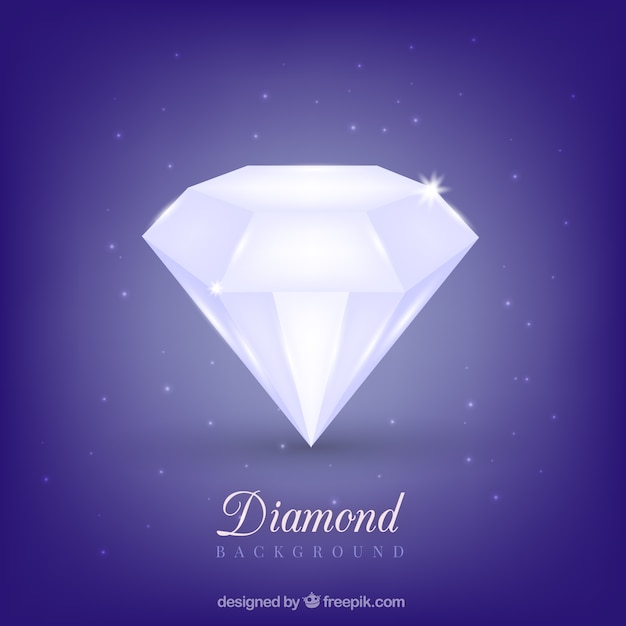 Background of pretty shiny diamond Vector | Free Download