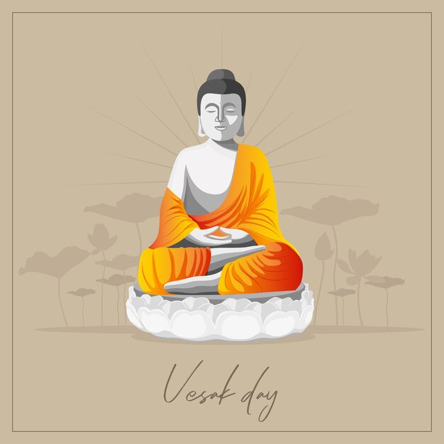 Background for vesak day | Premium Vector