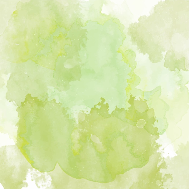 Background with a green watercolor\
texture