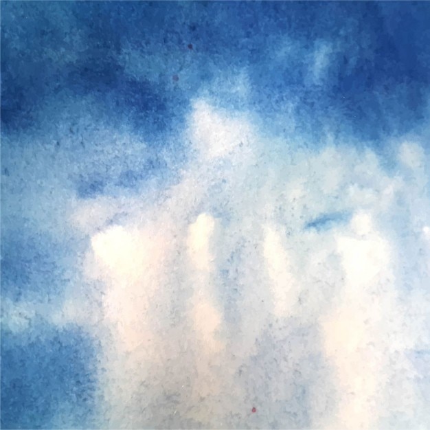 Background with blue watercolor texture