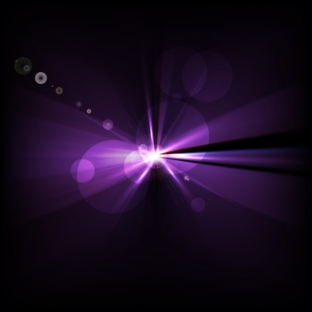 紫色の光と背景 無料のベクター