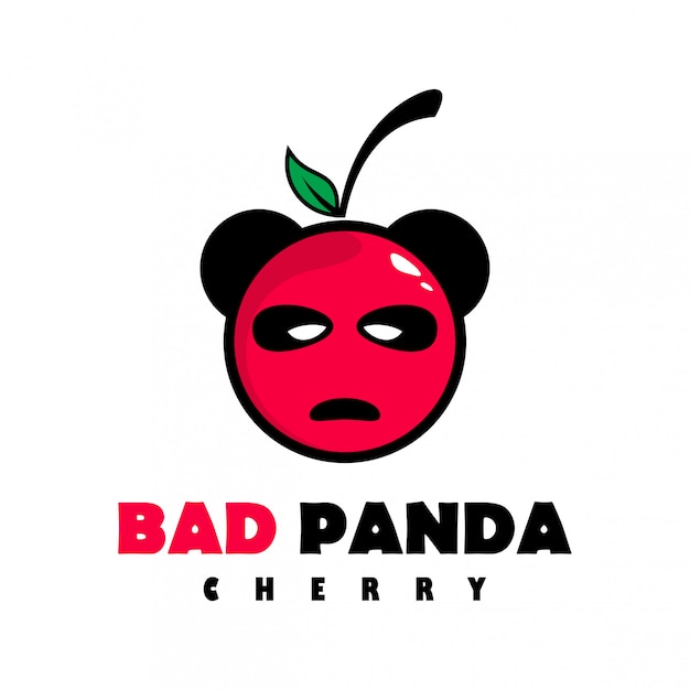 Download Free Bad Panda Cherry Logo Premium Vector Use our free logo maker to create a logo and build your brand. Put your logo on business cards, promotional products, or your website for brand visibility.