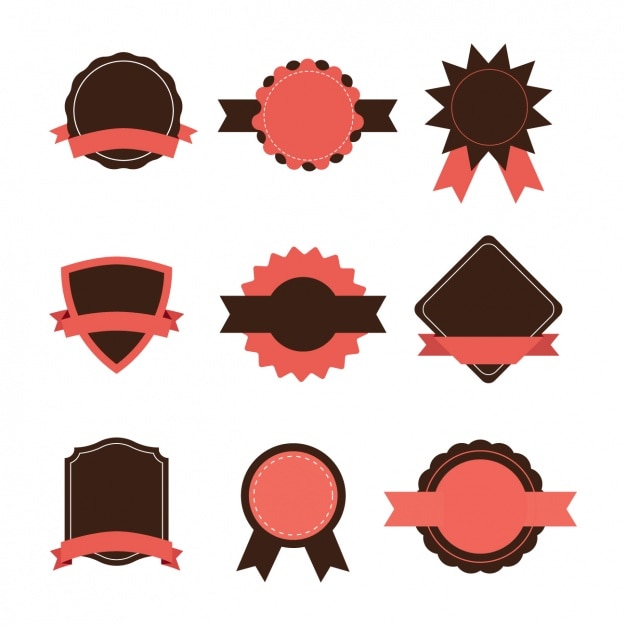 Free Vector | Badge designs collection