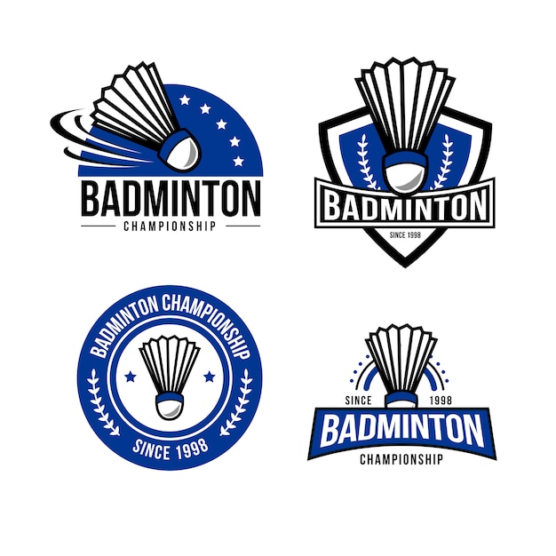 Download Free Badminton Logo Badge Template Premium Vector Use our free logo maker to create a logo and build your brand. Put your logo on business cards, promotional products, or your website for brand visibility.
