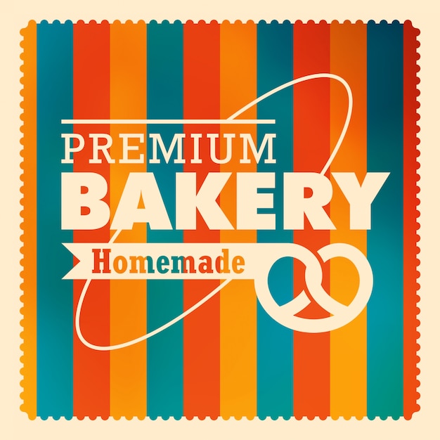 Bakery background | Premium Vector