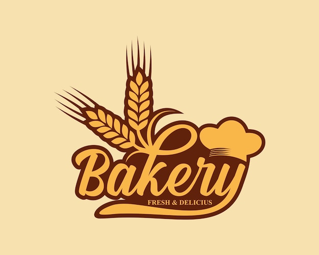 Premium Vector | Bakery bread and cakes design logo