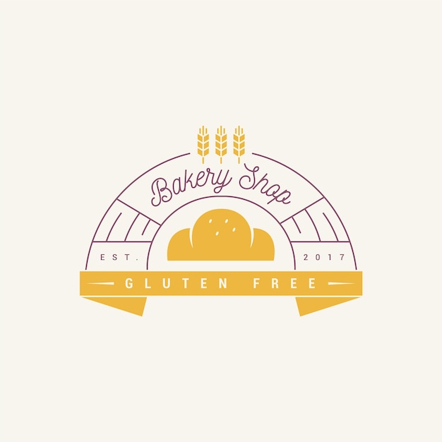 Download Free Bakery Cake Logo Design Gluten Free Free Vector Use our free logo maker to create a logo and build your brand. Put your logo on business cards, promotional products, or your website for brand visibility.