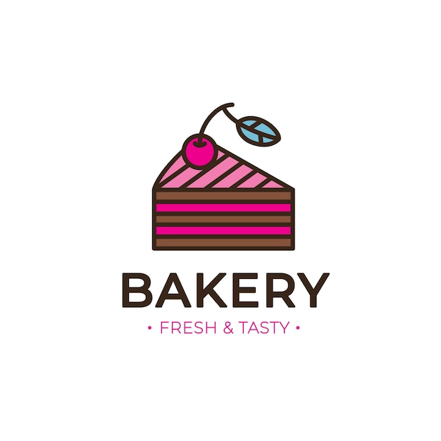 Download Free Bakery Cake Logo Theme Free Vector Use our free logo maker to create a logo and build your brand. Put your logo on business cards, promotional products, or your website for brand visibility.