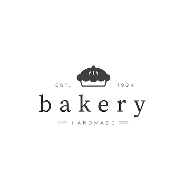Bakery cake logo | Free Vector