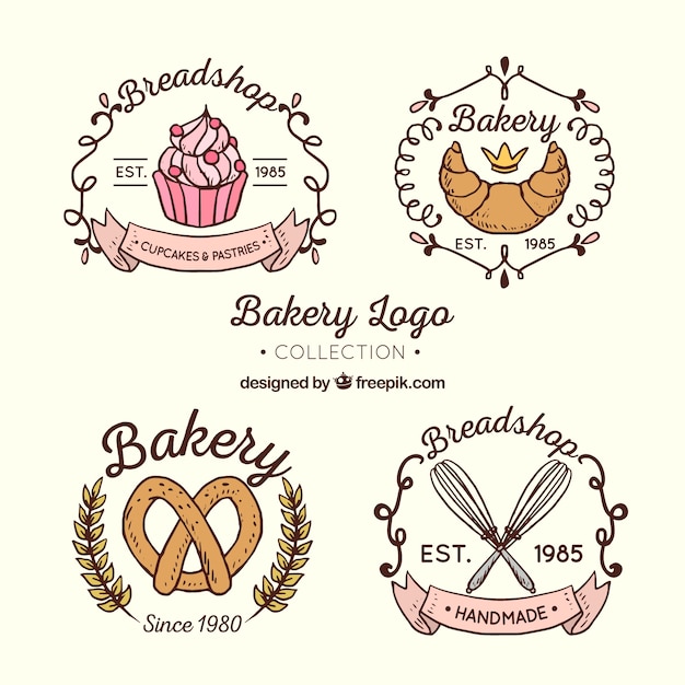 Download Cake Modern Bakery Logo Ideas PSD - Free PSD Mockup Templates