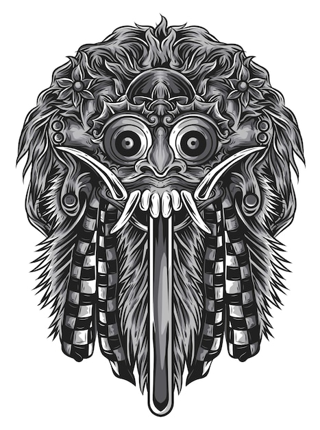 Download Free Balinese Barong Premium Vector Use our free logo maker to create a logo and build your brand. Put your logo on business cards, promotional products, or your website for brand visibility.