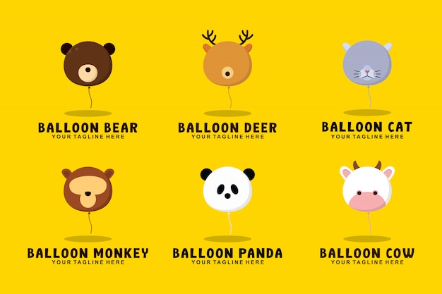 Download Free Balloon Animal Collection With Flat Style Logo Illustration Use our free logo maker to create a logo and build your brand. Put your logo on business cards, promotional products, or your website for brand visibility.