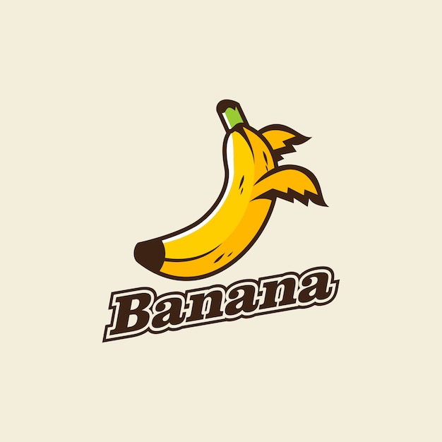 Banana logo | Premium Vector