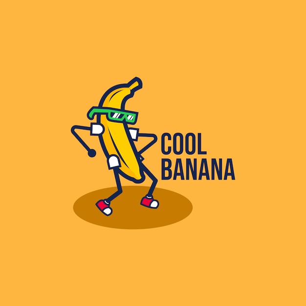 Premium Vector | Banana logo