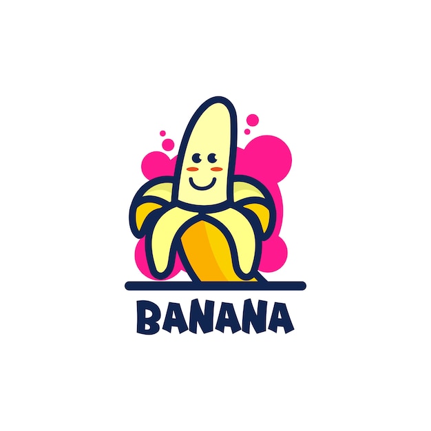 Premium Vector | Banana logo