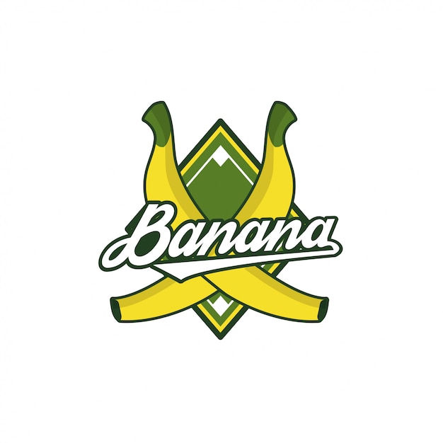 Banana logo | Premium Vector