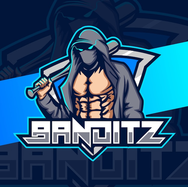 Download Free Bandit Mascot Esport Logo Premium Vector Use our free logo maker to create a logo and build your brand. Put your logo on business cards, promotional products, or your website for brand visibility.
