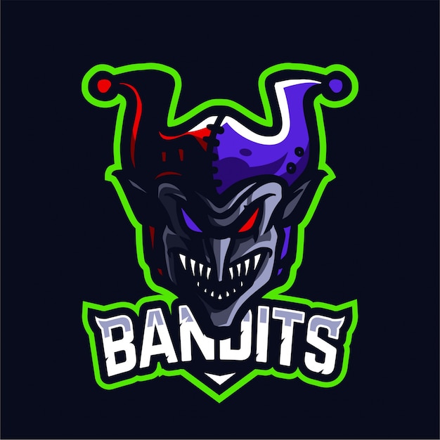 Download Free Bandit Mascot Gaming Logo Premium Vector Use our free logo maker to create a logo and build your brand. Put your logo on business cards, promotional products, or your website for brand visibility.