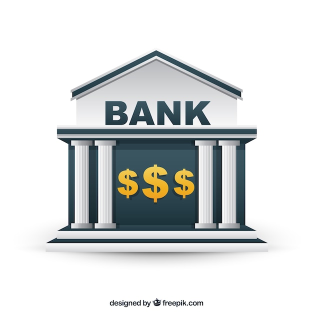 free clipart bank building - photo #12