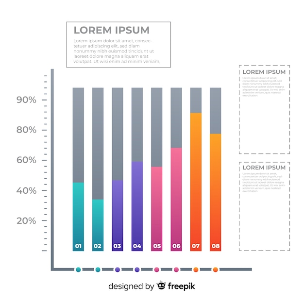 Bar Chart Vector 