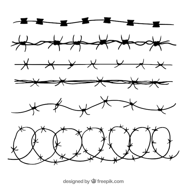 different types of barbed wire